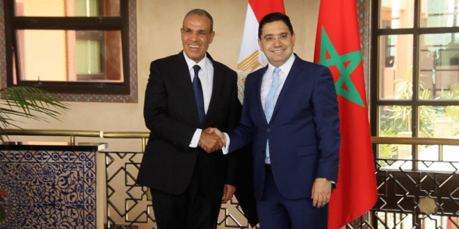 وزير خارجية مصر ونظيره المغربي