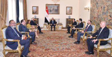 الرئيس السيسي يلتقى كبير مستشاري الرئيس الأمريكي