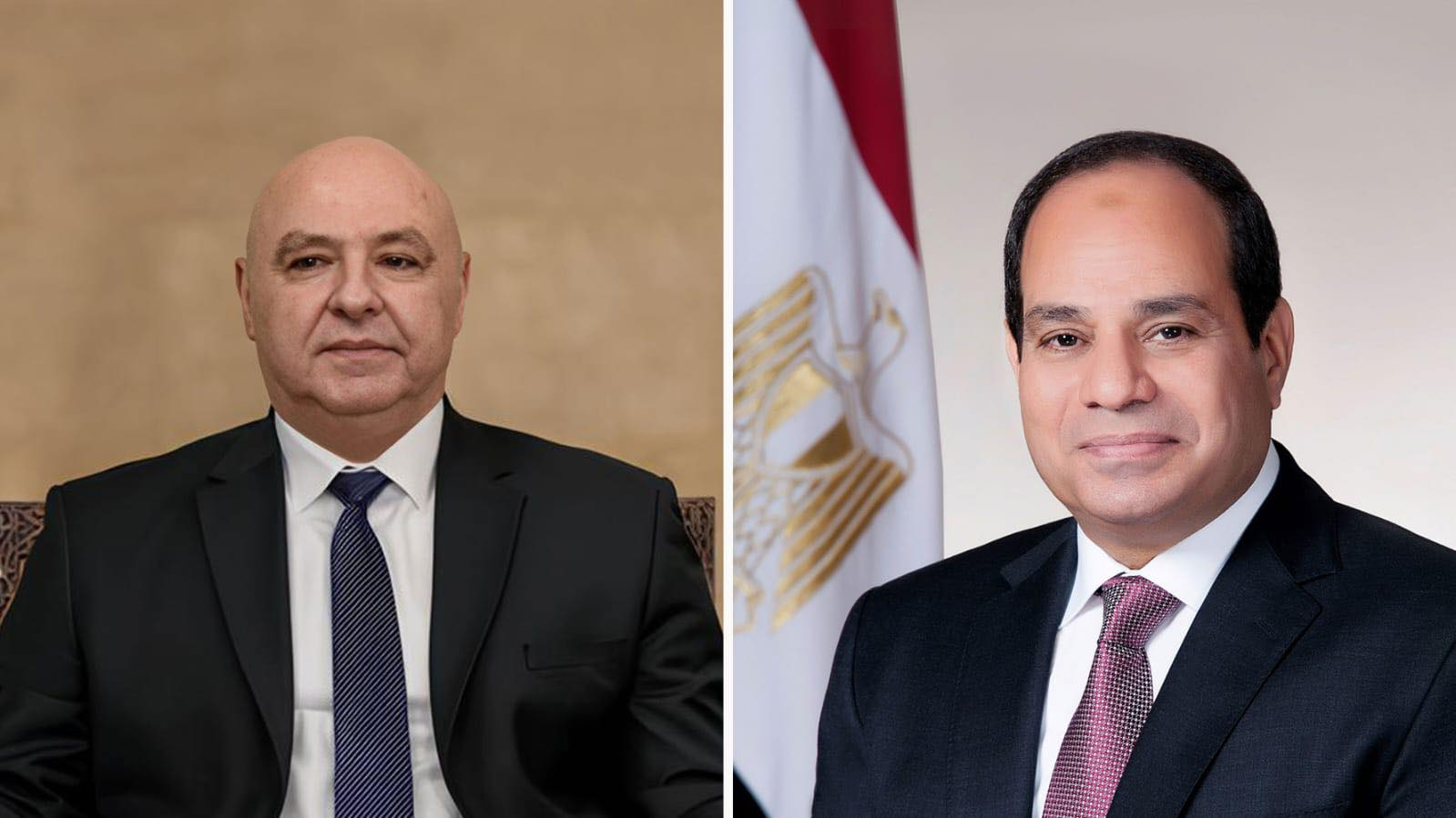 #الرئيس المصري ونظيره اللبناني