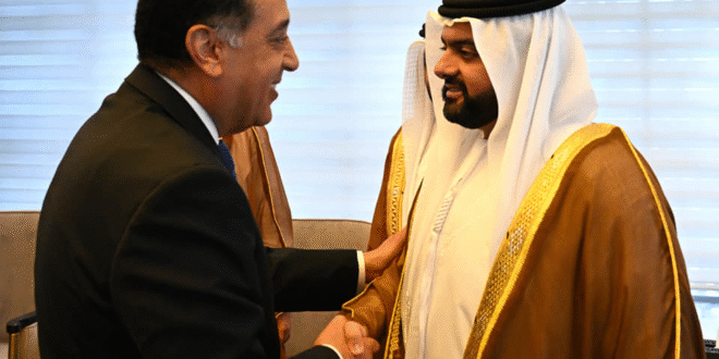 وفد إماراتي كبير فى زيارة لمصر
