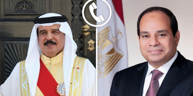 ##الرئيس السيسي وملك البحرين ##