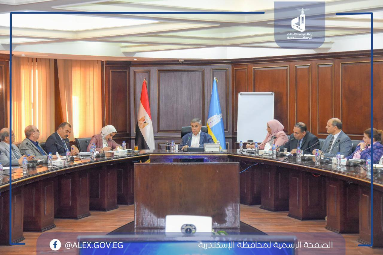 #إجتماع هام لتقييم أداء الأجهزة فى موجة الطقس السسيىء