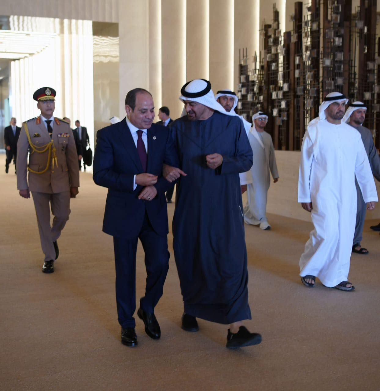 #الرئيس السيسي ونظيره الإماراتي#