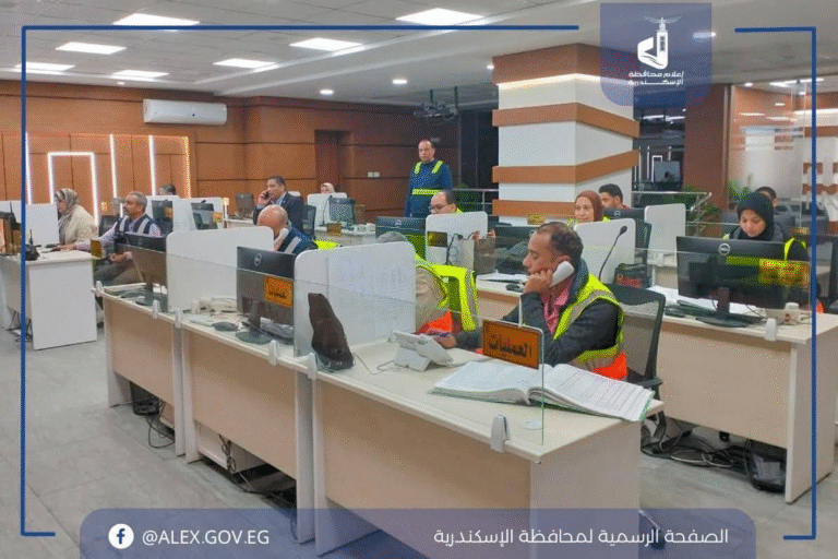 بيان حول إنطلاق إمتحانات الثانوية العامة بالإسكندرية والمحافظ يتابع من غرف العمليات  بالمحافظة