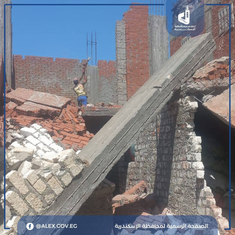 الإسكندرية تشن حملات على التعديات بالبناء على الأراضي الزراعية