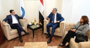 وزير البترول مع وفد شركة شل العالمية