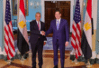 وزير الخارجية المصري مع نظيره الأمريكي