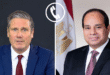 الرئيس المصري ورئيس وزراء بريطانيا