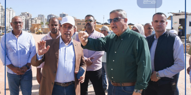 محافظ الإسكندرية ومتابعة المشروعات