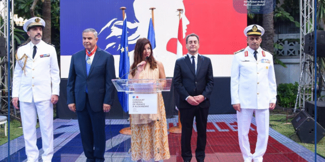 سفير فرنسا ومحافظ الإسكندرية